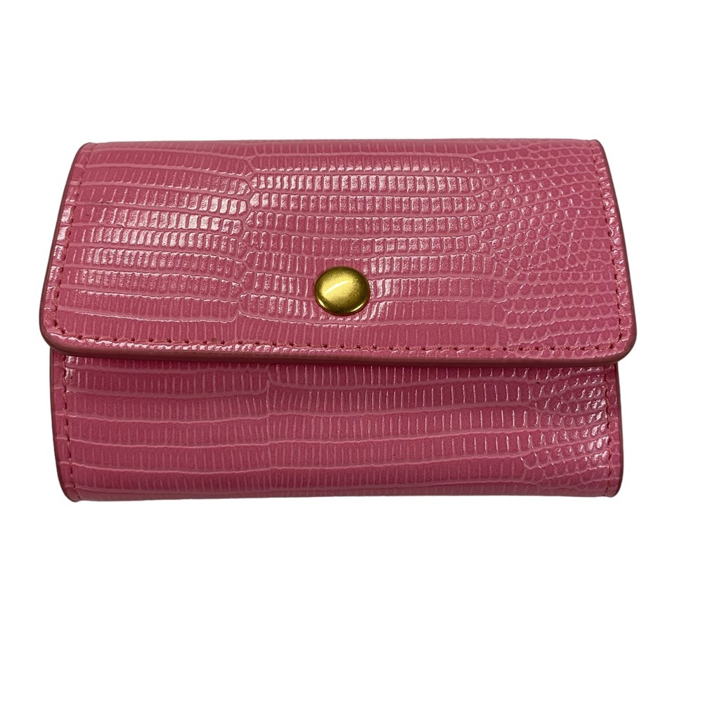 BRANDON BLACKWOOD NEEMA KEY POUCH Holder | Pink LIZARD